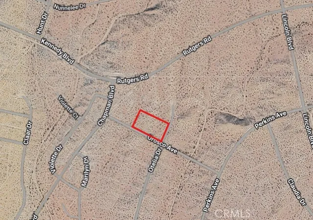 Land for sale at 0 Orosco, California City, CA 93504 | MLS# CV25197014