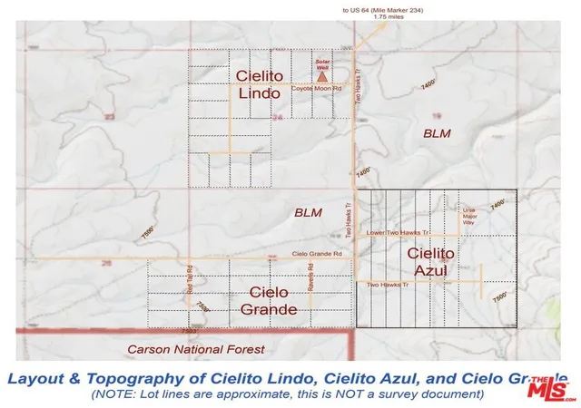 2nd image of 0 Cielo Grande, Tres Piedras, NM 87577 | MLS# 25585025