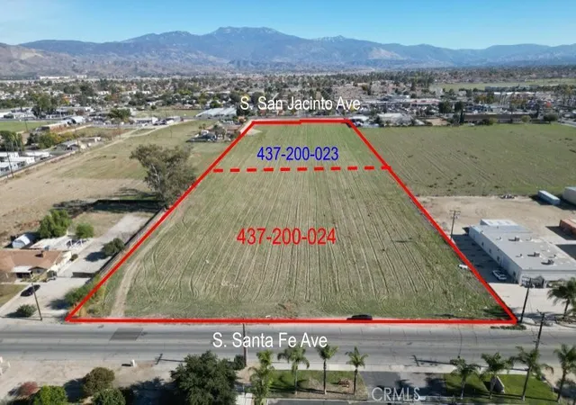 Photo 1 of Land for sale at 1231 S Santa Fe Ave, San Jacinto, CA 92583 | MLS# TR25217132 | Listing updated on 2026-10-05