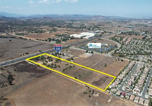 Photo 1 of Land for sale at 34520 Antelope Road, Murrieta, CA 92563 | MLS# IV25219768 | Listing updated on 2026-08-07