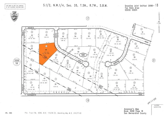 Photo 1 of Land for sale at 0 Saxon Ln, Phelan, CA 92371 | MLS# DW25224989 | Listing updated on 2026-03-25