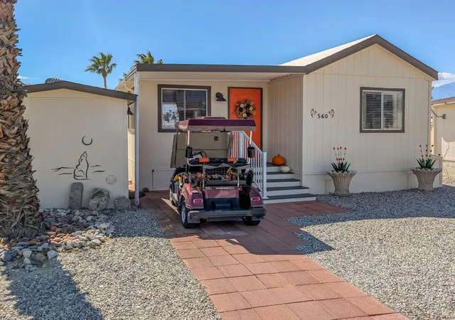 Photo 1 of Manufactured home for sale at 70200 Dillon Rd #560, Desert Hot Springs, CA 92241 | MLS# 219135989DA | Listing updated on 2026-03-26