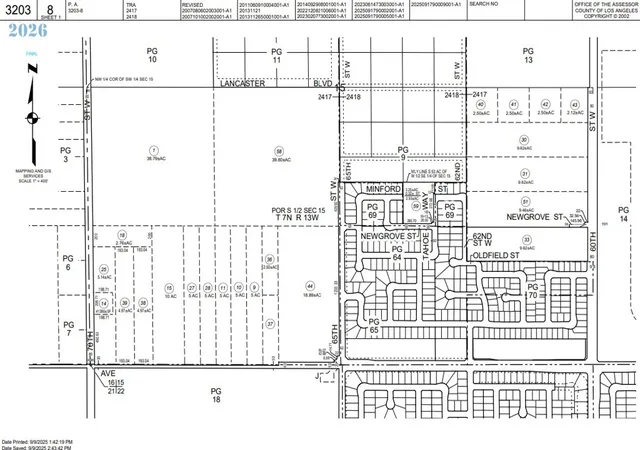 Photo 1 of Land for sale at 6717 6999 Ave J, Lancaster, CA 93536 | MLS# CV25232278 | Listing updated on 2026-09-29