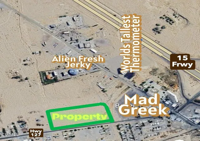 Photo 1 of Land for sale at 56501 Death Valley Rd, Baker, CA 92309 | MLS# P1-24524 | Listing updated on 2026-08-04