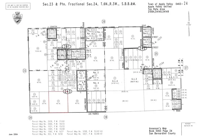 Photo 2 of Land for sale at 0 Los Padres, Apple Valley, CA 92307 | MLS# PW25238261 | Listing updated on 2026-06-24