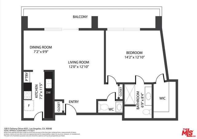 2nd image of 100 S Doheny Dr, Los Angeles, CA 90048