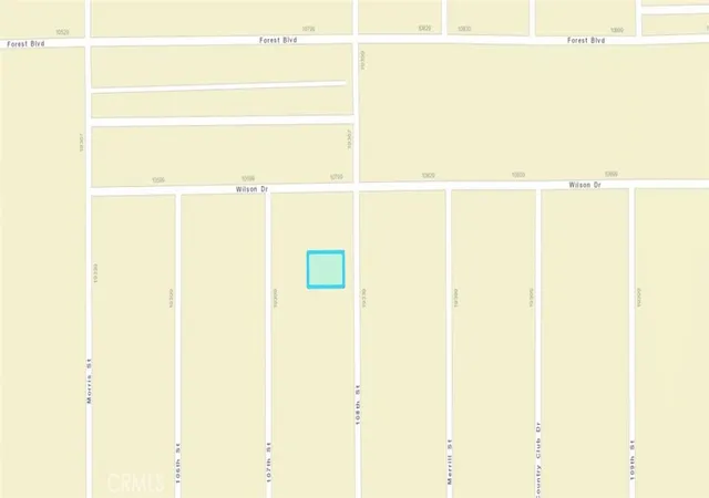 Photo 3 of Land for sale at 151 108th Street, California City, CA 93505 | MLS# SR25242696 | Listing updated on 2026-09-22