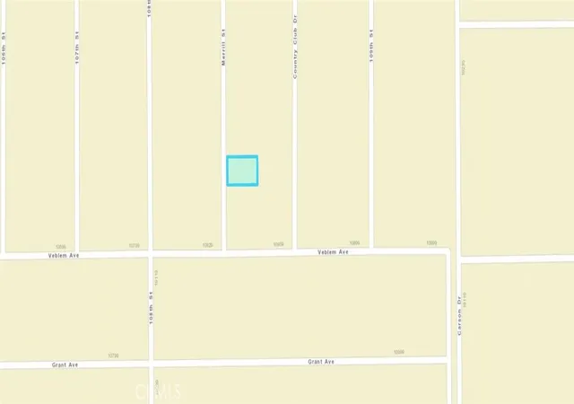 Photo 2 of Land for sale at 73 Merrill St, California City, CA 93505 | MLS# SR25242702 | Listing updated on 2026-09-22