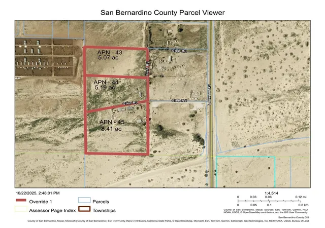 Photo 1 of Land for sale at 35750 Field, Barstow, CA 92311 | MLS# HD25245274 | Listing updated on 2026-04-20