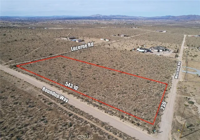1st image of 0 Roundup, Apple Valley, CA 92308 | MLS# HD25251434