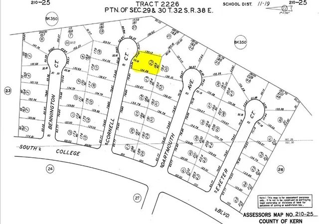 Photo 1 of Land for sale at 0 Cornell Ct, California City, CA 93505 | MLS# SR25256629 | Listing updated on 2026-01-29