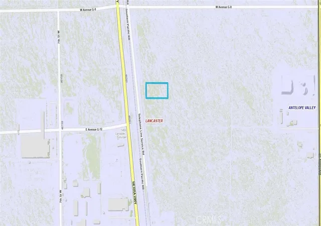 Photo 3 of Land for sale at 0 Sierra Hwy, Lancaster, CA 93535 | MLS# SR25258561 | Listing updated on 2026-04-14