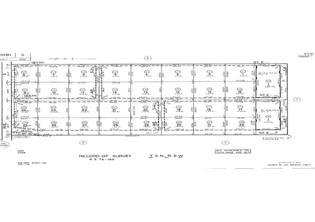 Photo 1 of Land for sale at 0 186th Street E, Palmdale, CA 93591 | MLS# IV25262415 | Listing updated on 2026-09-16