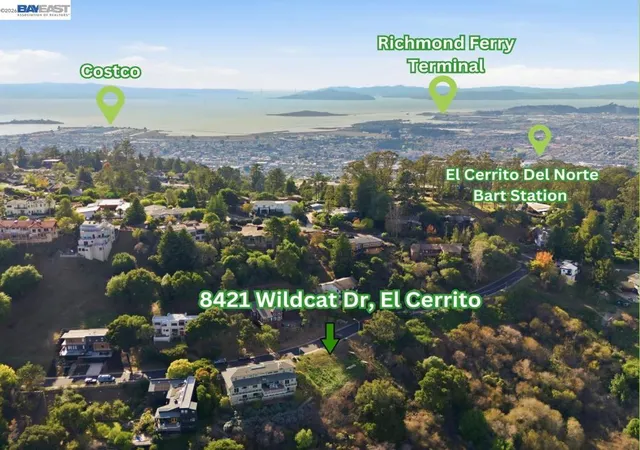 Photo 3 of Land for sale at 8421 Wildcat Dr, El Cerrito, CA 94530 | MLS# 41117966 | Listing updated on 2026-06-30