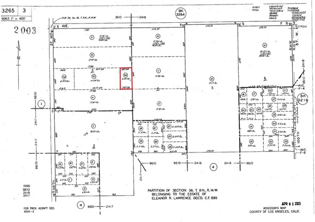 1st image of 0 107th St West And Avenue F2, Antelope Acres, CA 93536 | MLS# SR25264711