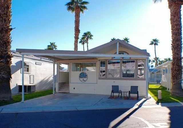 Photo 1 of Manufactured home for sale at 84136 Avenue 44 #408, Indio, CA 92203 | MLS# 219139396DA | Listing updated on 2026-04-01