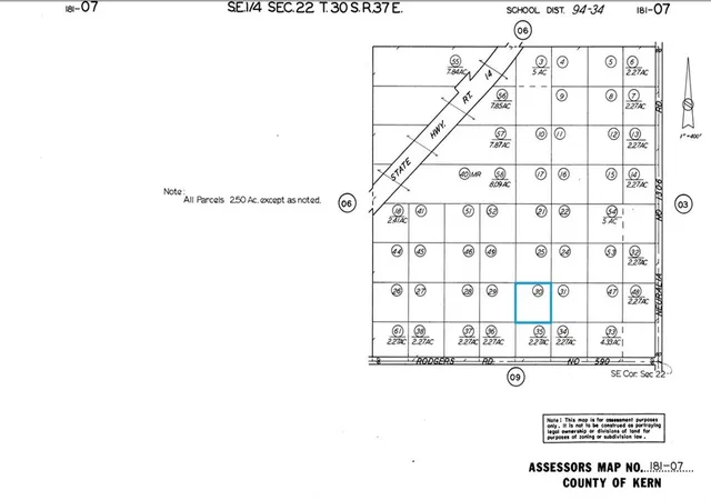 Photo 2 of Land for sale at 7996 (off) Rogers Rd, California City, CA 93519 | MLS# HD25271468 | Listing updated on 2026-05-21