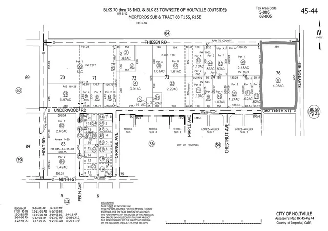 11th image of 1896 & 1890 E Underwood, Holtville, CA 92250 | MLS# SB25267824