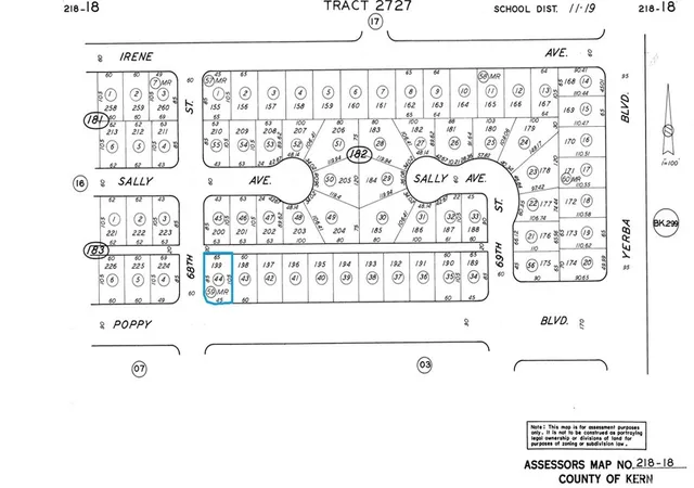 Photo 2 of Land for sale at 6771 Poppy Blvd, California City, CA 93505 | MLS# HD25273044 | Listing updated on 2026-05-21