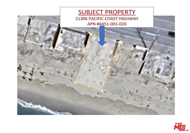 Photo 2 of Land for sale at 21306 Pacific Coast Hwy, Malibu, CA 90265 | MLS# 25627117 | Listing updated on 2026-09-29