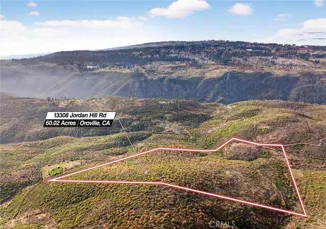 Photo 1 of Land for sale at 13308 Jordan Hl, Oroville, CA 95965 | MLS# SN25274874 | Listing updated on 2026-06-19