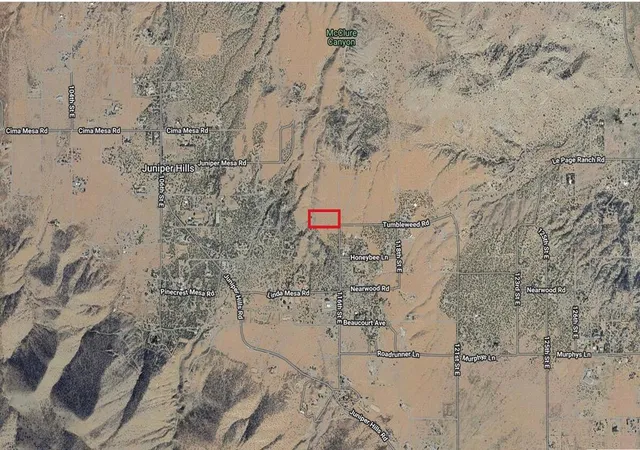 Photo 6 of Land for sale at 116 Th St E & Tumbleweed Rd, Juniper Hills, CA 93543 | MLS# 219139892DA | Listing updated on 2026-05-22