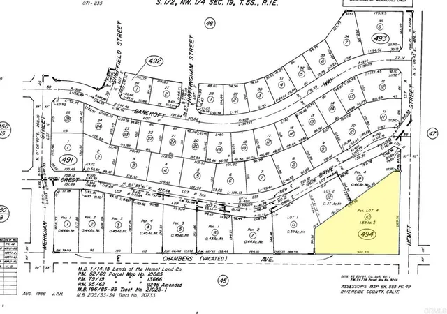 3rd image of 0 Hemet Street, Hemet, CA 92544 | MLS# NDP2511414