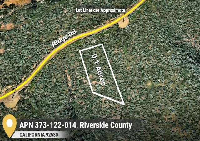 Photo 1 of Land for sale at 1 Ridge Rd, Lake Elsinore, CA 92530 | MLS# 219140116DA | Listing updated on 2025-12-17
