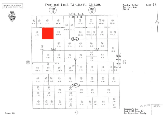 Photo 2 of Land for sale at 0 S Of Cook Rd, Barstow, CA 92347 | MLS# IG25278656 | Listing updated on 2025-12-19