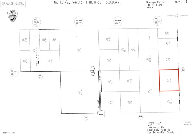 Photo 3 of Land for sale at 0 W Of Timothy Ave, 29 Palms, CA 92277 | MLS# IG25278726 | Listing updated on 2026-04-10