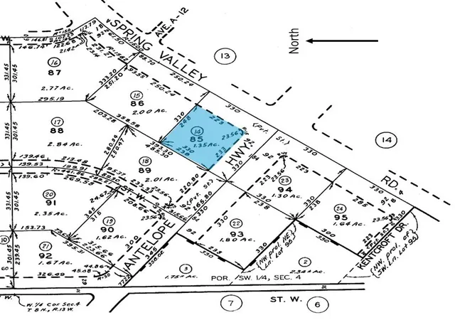 Photo 1 of Land for sale at 0 Spring Valley Rd, Lancaster, CA 93536 | MLS# IV25281369 | Listing updated on 2026-05-27