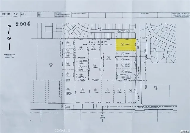 3rd image of 0 Vac/5th Ste/larkin Ave, Palmdale, CA 93550 | MLS# WS26001439