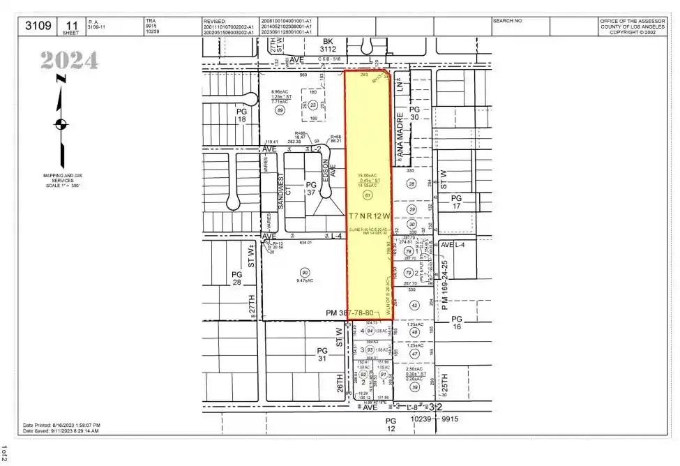 Photo 1 of Land for sale at 0 W Ave L, Lancaster, CA 93534 | MLS# HD26002783 | Listing updated on 2026-08-18