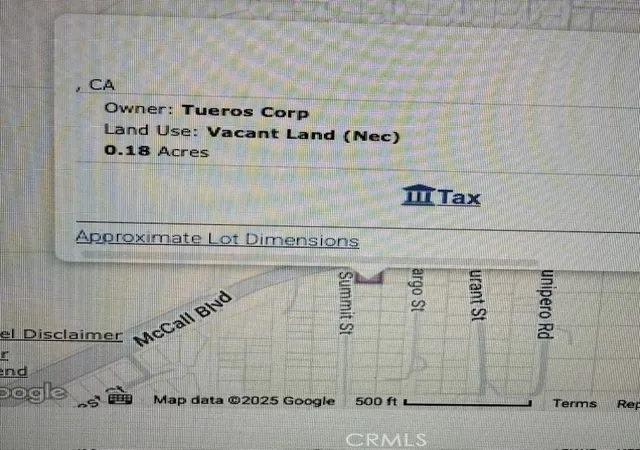 Photo 2 of Land for sale at 0 Palomar Rd, Sun City, CA 92585 | MLS# IV26009099 | Listing updated on 2026-02-12