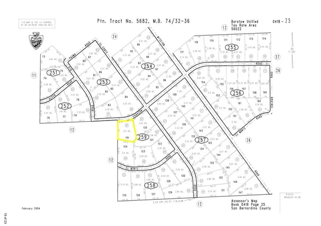 Photo 3 of Land for sale at 0 Cabazon Rd, Apple Valley, CA 92308 | MLS# PW26009431 | Listing updated on 2026-01-15