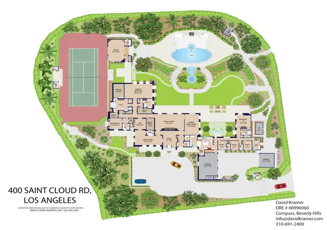3rd image of 400 St Cloud Rd, Los Angeles, CA 90077 | MLS# 26639081