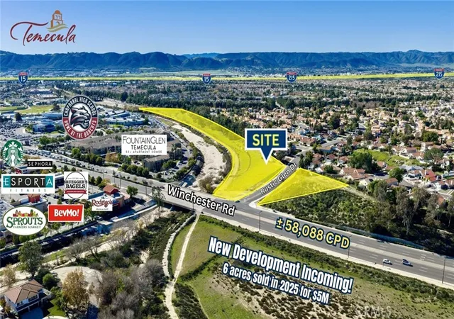 Land for sale at 0 Winchester Rd, Temecula, CA 92591 | MLS# IG26012987