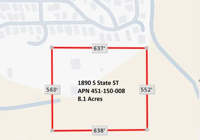 Photo 1 of Land for sale at 1890 S State, Hemet, CA 92543 | MLS# SW26015636 | Listing updated on 2026-01-22