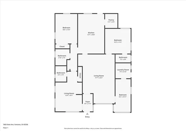 Homes for sale in Fontana, CA | 7603 Date St, Fontana, CA 92336 | MLS# CV26012939