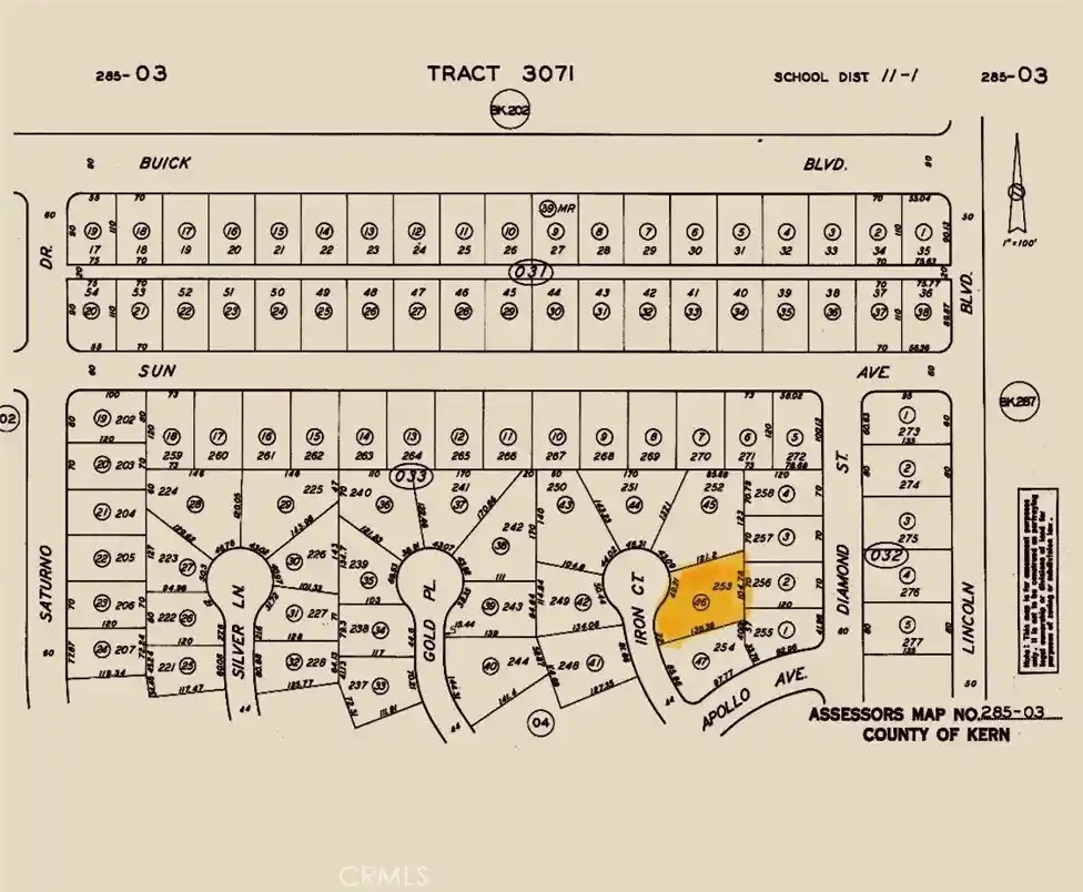 Photo 1 of Land for sale at 28503339 Golden Pl, California City, CA 93504 | MLS# HD26017167 | Listing updated on 2026-08-01