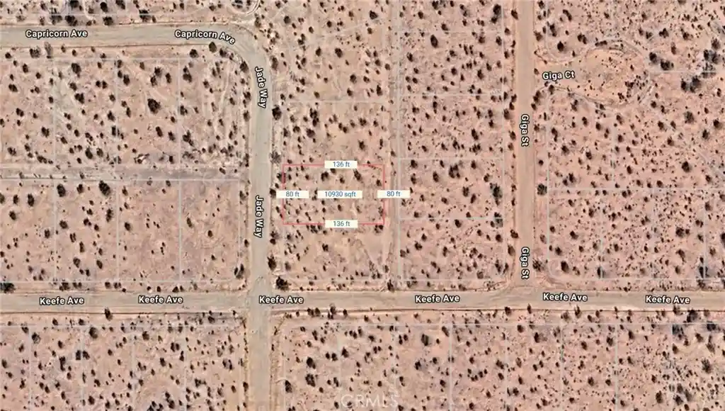 Photo 1 of Land for sale at 0 Jade Way, California City, CA 93505 | MLS# PW26019644 | Listing updated on 2026-07-25