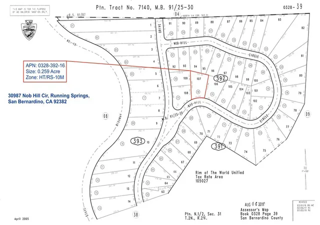 1st image of 30987 Nob Hill Circle, Running Springs, CA 92382 | MLS# SB26021545