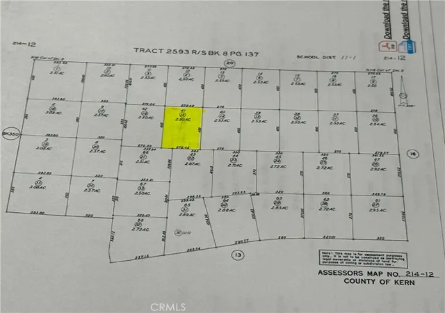 2nd image of 0 U Street/x Court, California City, CA 93505 | MLS# SR26022881