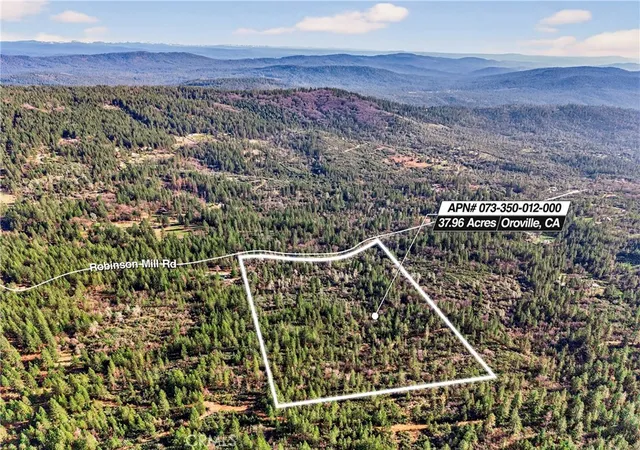 Photo 3 of Land for sale at 0 Robinson Ml Rd, Oroville, CA 95966 | MLS# PW26012683 | Listing updated on 2026-09-10