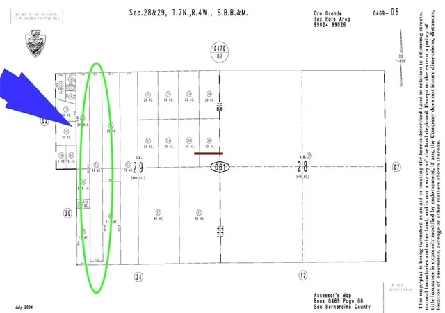 5th image of 0 Bryman Lot 05 Rd, Oro Grande, CA 92368 | MLS# HD26024957