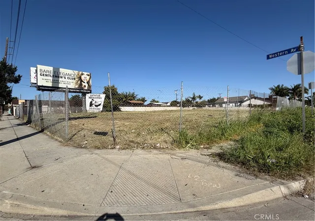 Land for sale at 12650 S Western Ave, Los Angeles, CA 90047 | MLS# DW26026424