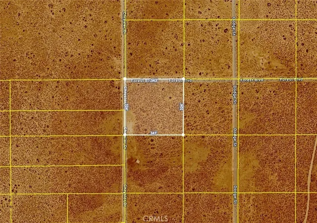 Photo 1 of Land for sale at 0 Cor Of Chrysler Dr/forest Blvd, California City, CA 93505 | MLS# SR26026527 | Listing updated on 2026-07-07