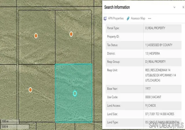 1st image of (Undisclosed), Oro Grande, CA 92368 | MLS# 260003099SD