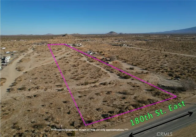 Photo 1 of Land for sale at 39280 180th Street E, Palmdale, CA 93591 | MLS# HD26029516 | Listing updated on 2026-09-24