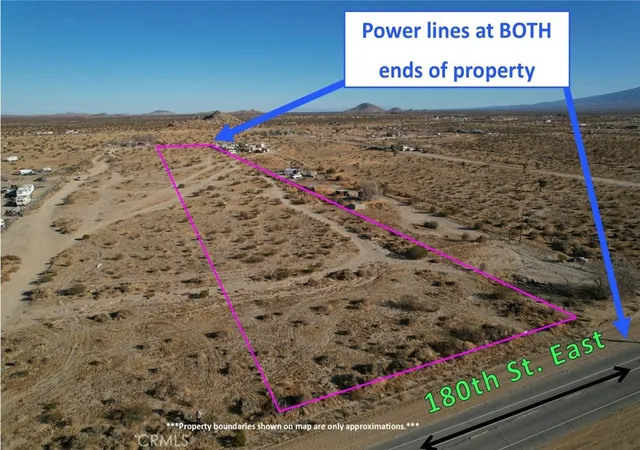 Photo 3 of Land for sale at 39280 180th Street E, Palmdale, CA 93591 | MLS# HD26029516 | Listing updated on 2026-09-24